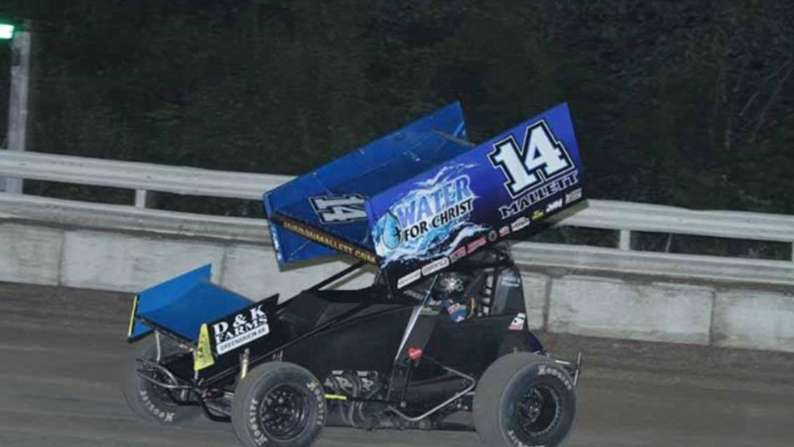 Mallett Adds a Pair of Top Fives to Season Tally at Bubba Raceway Park