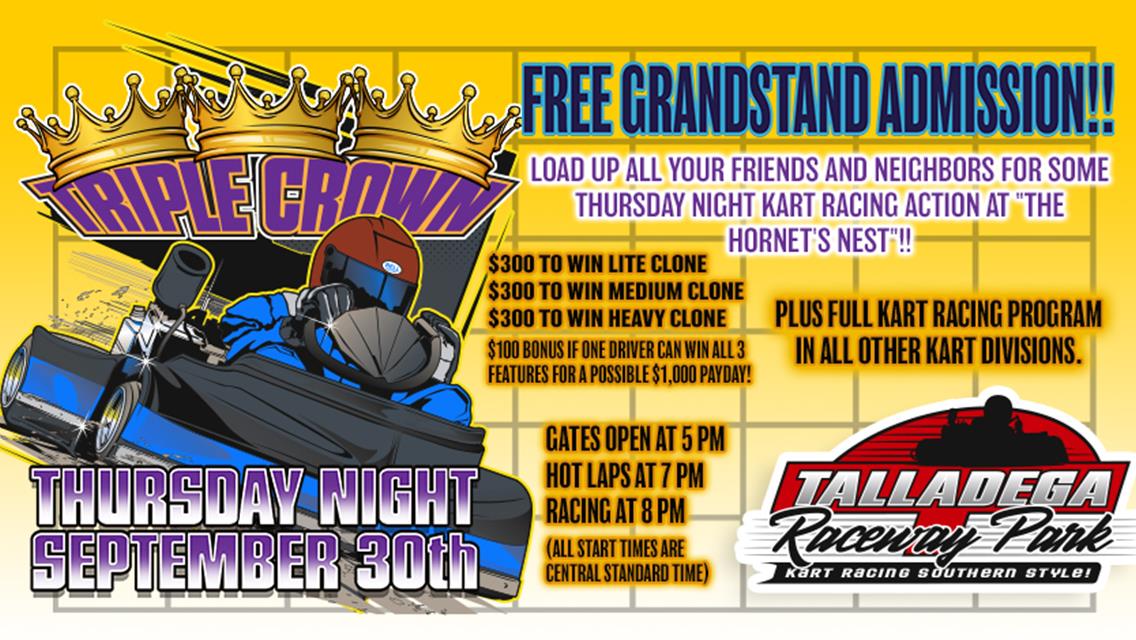 Talladega Raceway Park | September 30th