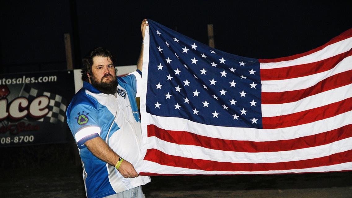 &quot;Chalk Line Guy&quot; Takes Final Checkered Flag
