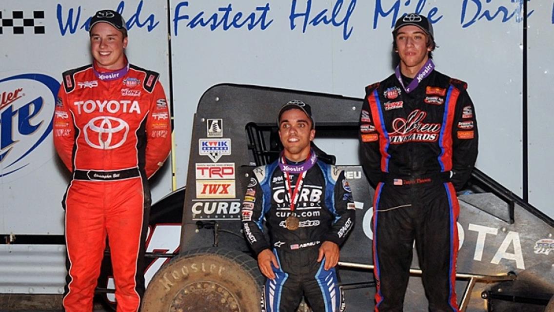 Abreu From 8th to Win Night 1 of Belleville