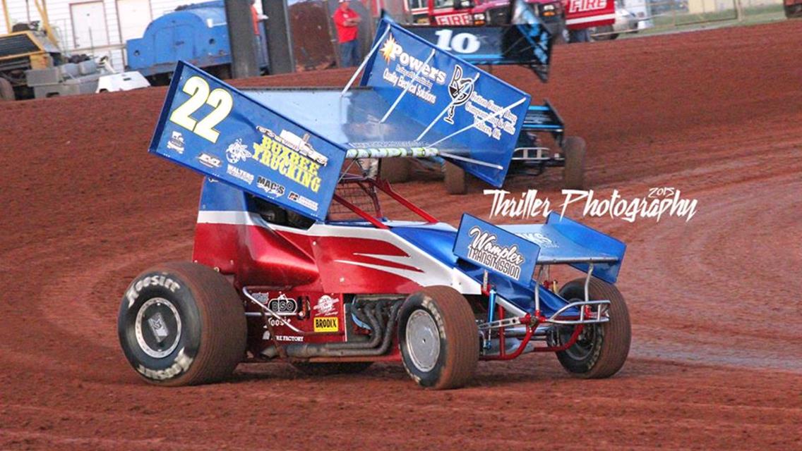 Wampler Posts Season-Best Second-Place Finish at Lawton Speedway