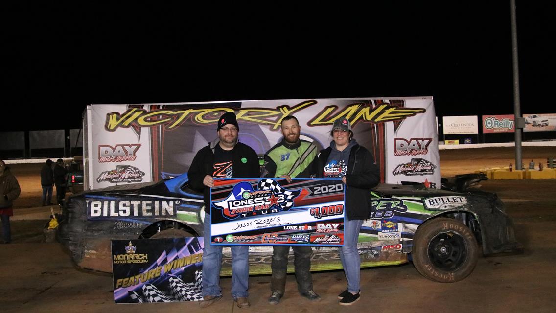 In right place at right time, Rogers takes Lone Star Tour checkers at Monarch