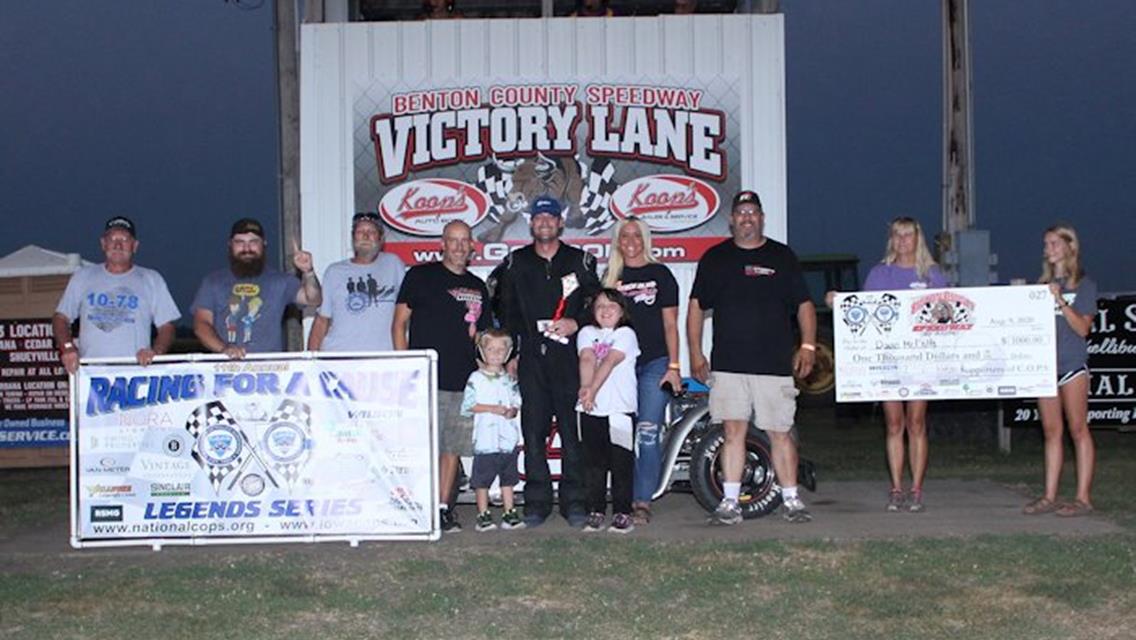 Berry Jr. Scores Win On Wild Night At Benton County Speedway