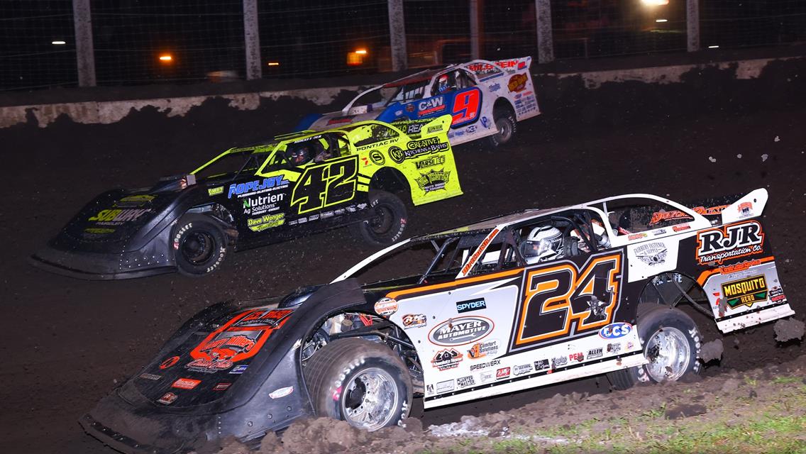 Lincoln Speedway (Lincoln, IL) – Castrol FloRacing Night in America – May 12th, 2022. (Josh James Artwork)