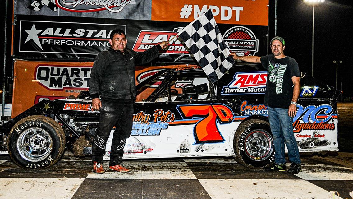 Danny Sams Wins GLSS Season Finale at Merritt Speedway