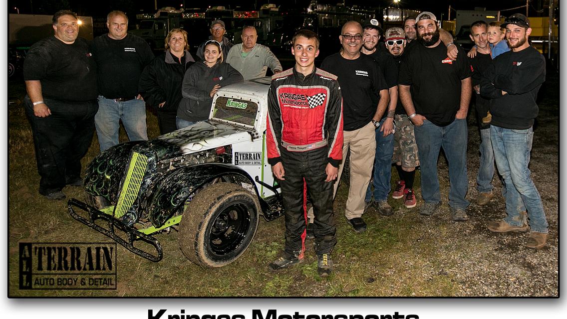 Johnny Kringas Wins - The Kim Parsons Memorial - at Beaver Dam Raceway