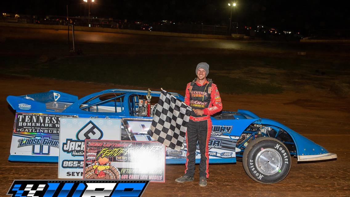 Mack sweeps Crate portion of Leftover at 411 Motor Speedway