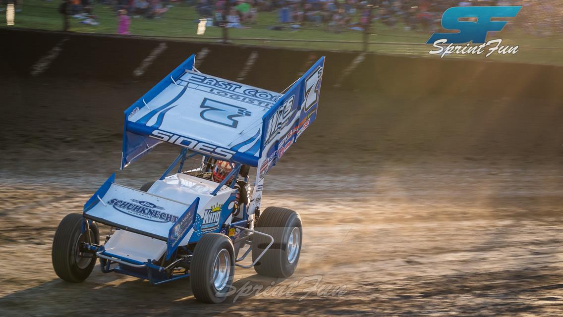 Sides Places 15th at Williams Grove Speedway During Morgan Cup