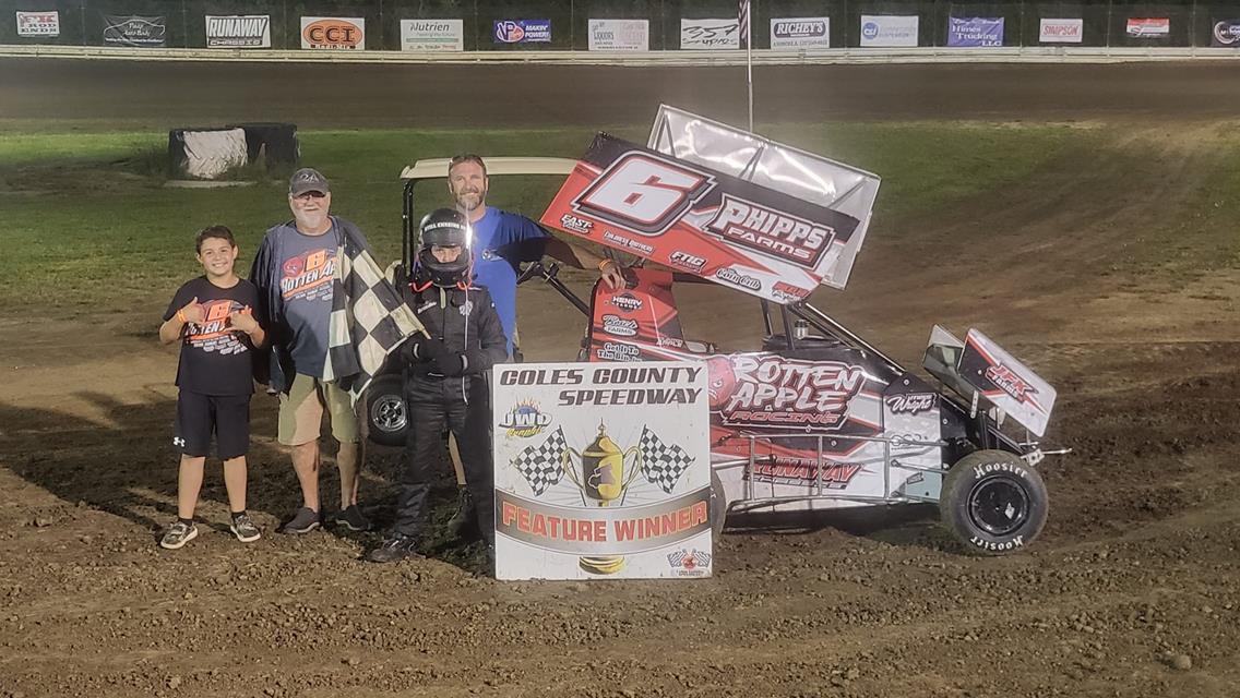 Romack, Ballinger, Lieb, Apple and Holden Top Friday Nights NOW600 Weekly Racing Action at Coles County Speedway