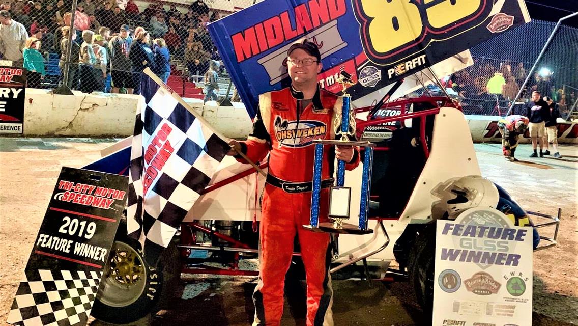 DAGGETT WINS FEATURE, GRESSMAN WINS CHAMPIONSHIP