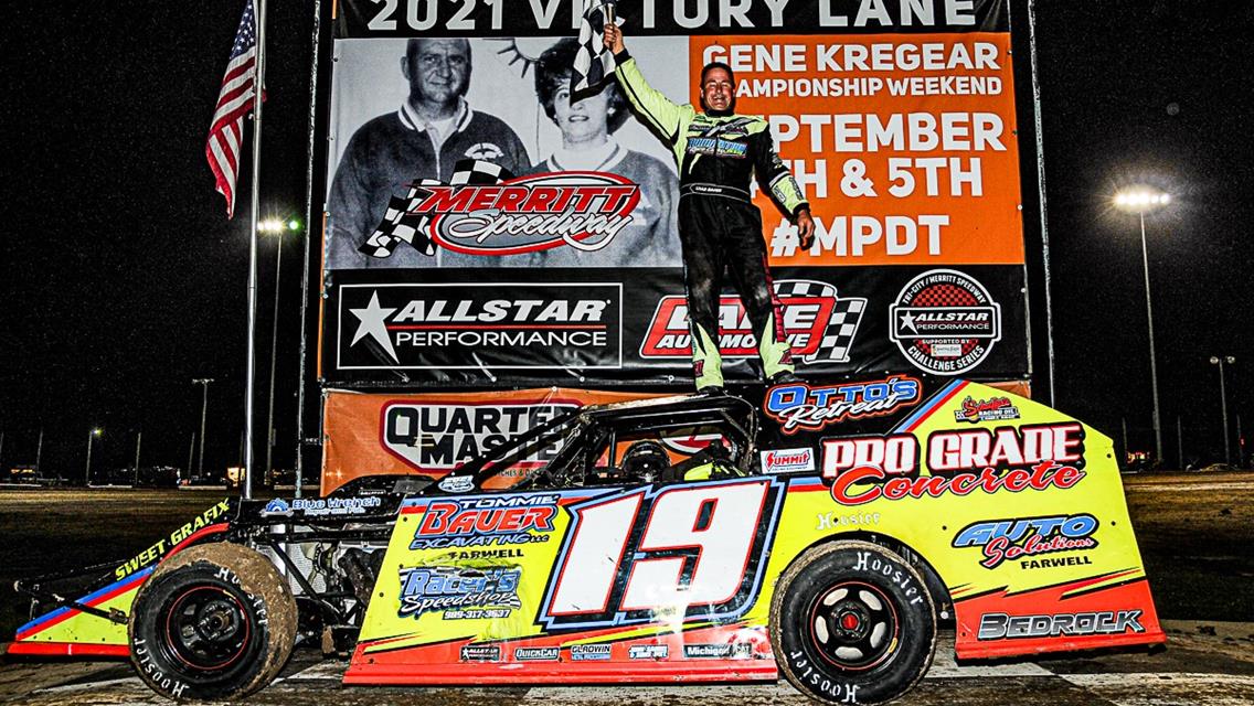 Danny Sams Wins GLSS Season Finale at Merritt Speedway