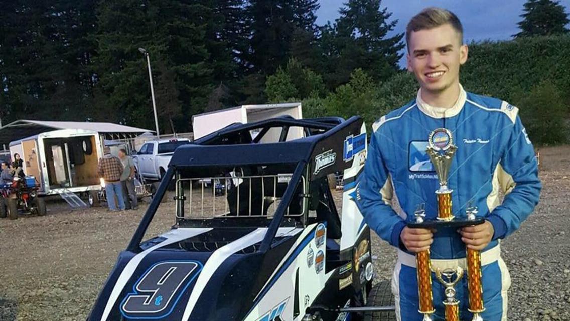 Lindsey, Winebarger, Sundstrom and Tristin Thomas Hit Victory Lane