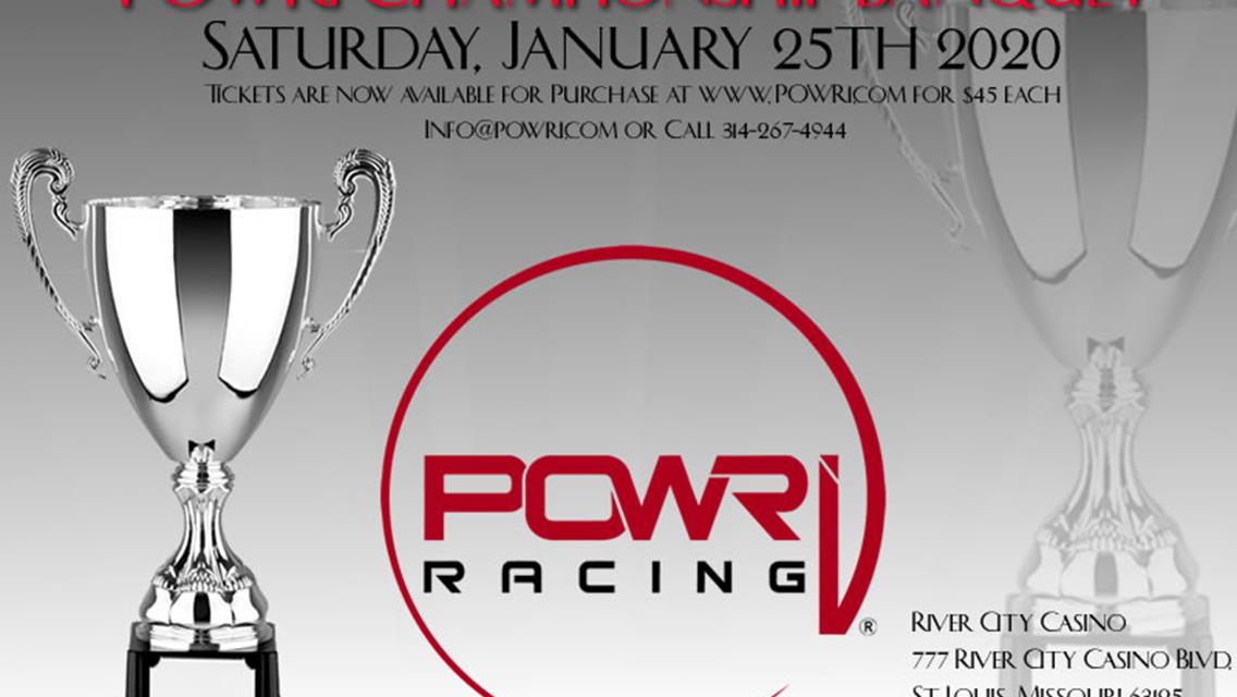 POWRi National Racing League Championship Banquet Set for Saturday, January 25th 2020