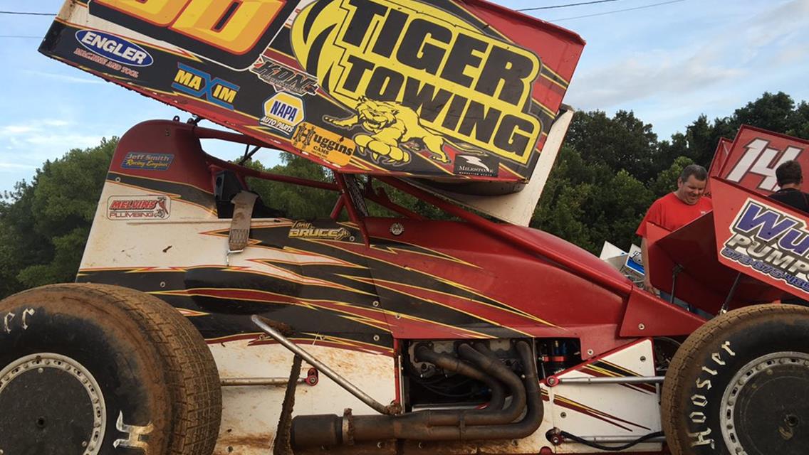 Bruce Jr. Earns Top Fives in Oklahoma and Arkansas
