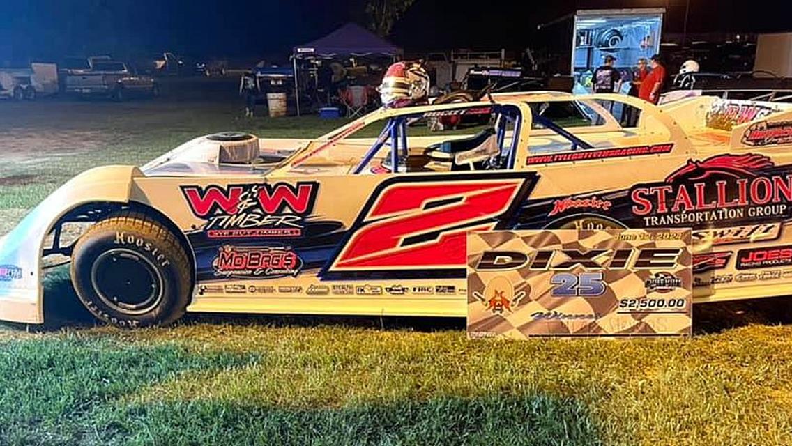 Tyler Stevens Bests Chatham Dixie 25 Foes