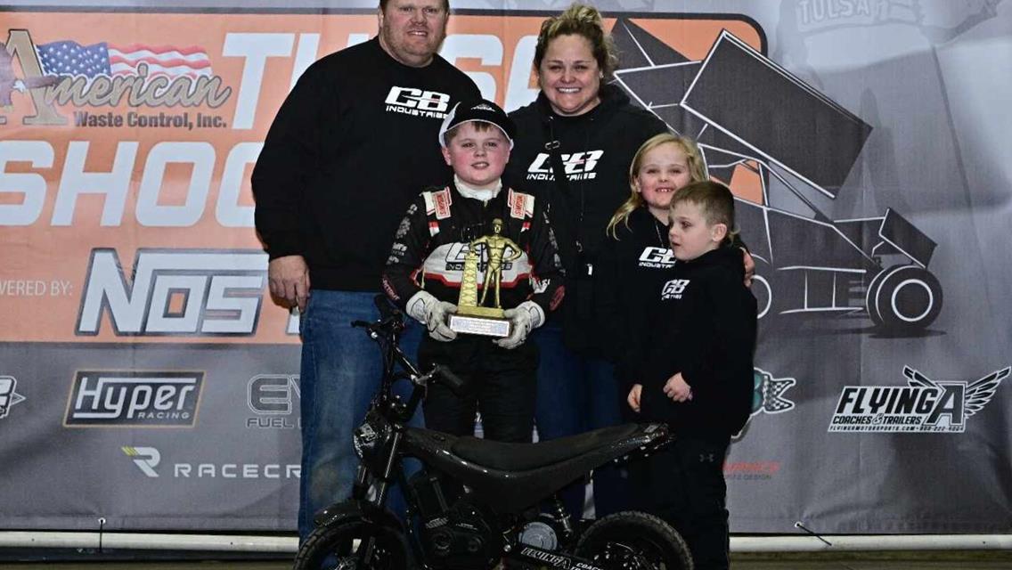 Late Race Charge Delivers For Braxton Flatt At The Tulsa Shootout In Junior Sprints!