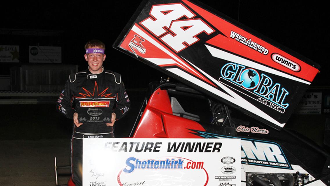 Chris Martin Nails Down First Career Sprint Invaders Win in Bloomfield!