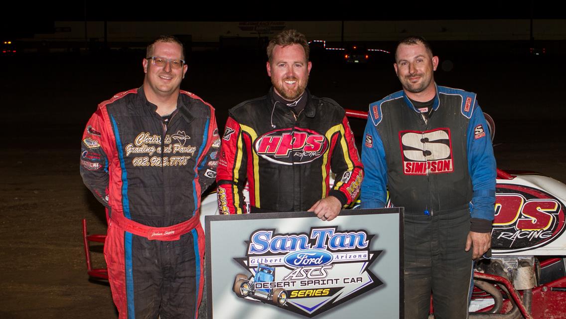 Ziehl and Cormany Top USA Raceway In ASCS Southwest and Desert Non-Wing Competition