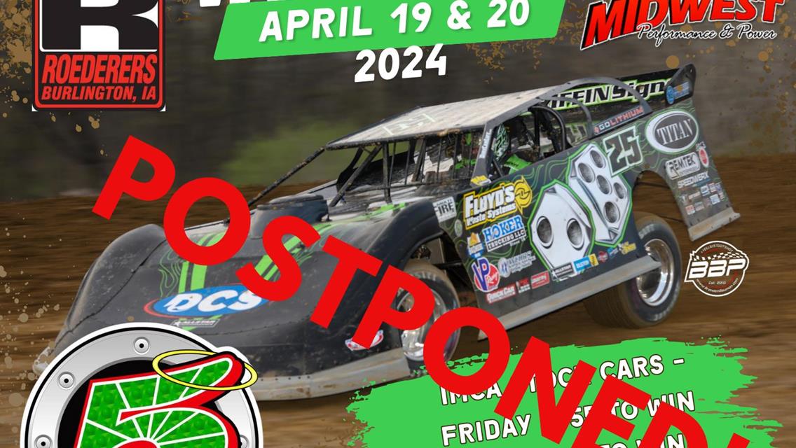 16th Annual Slocum 50 Postponed