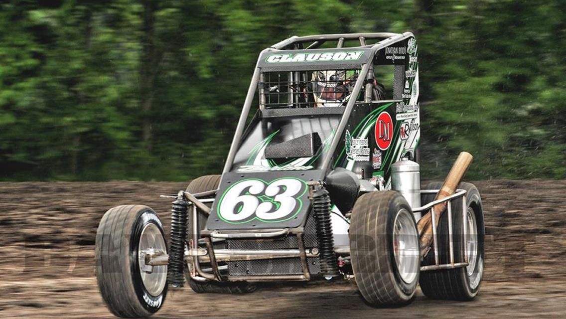 Clauson Storms Eastward after Capturing Midget Week Title