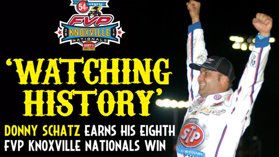 Donny Schatz Wins His Eighth Knoxville Nationals Title