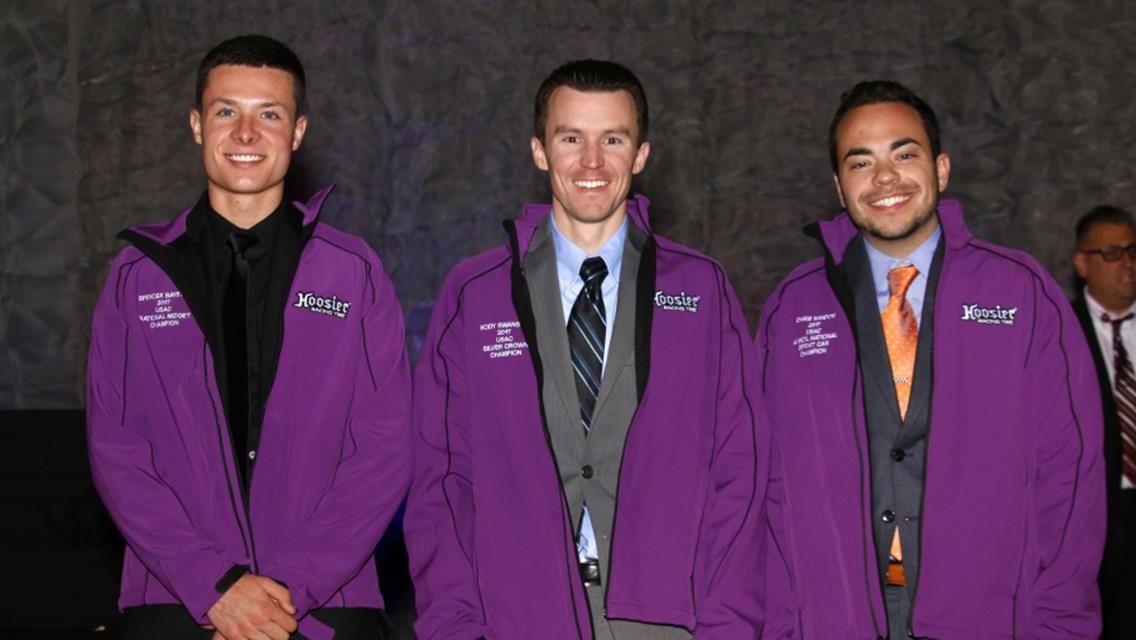 Swanson,Windom, Bayston honored on USAC Night of Champions