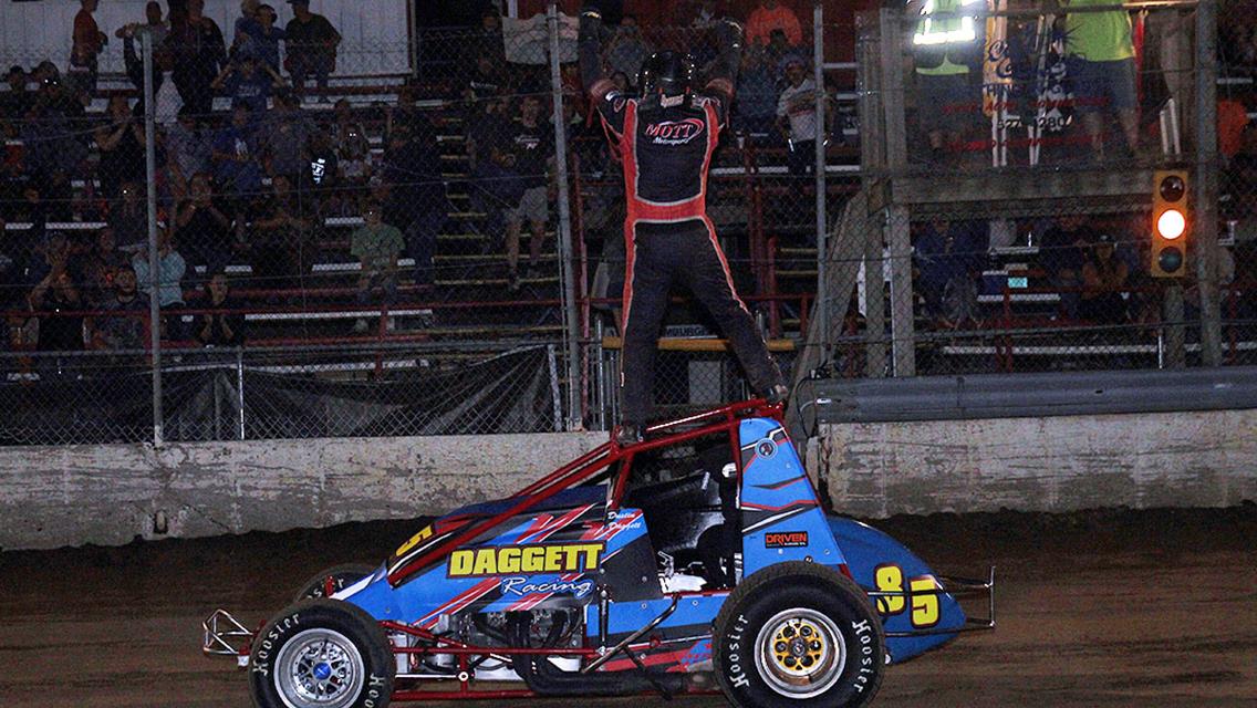 DAGGETT WINS TOPLESS AT I-96 SPEEDWAY