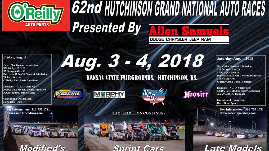 Free Red Dirt Concert Following Opening Night of Hutch Nationals!