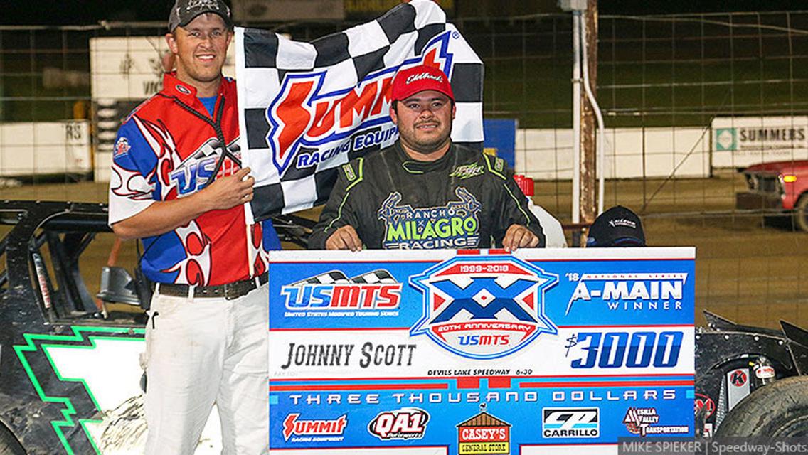 Johnny Scott scampers to Devils Lake USMTS domination
