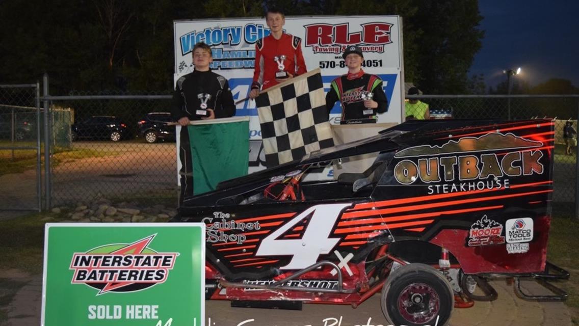 Junior Slingshots-Rising Star Series#2 Results- Sponsors:Interstate Batteries,Zimmers Processing,America1 Construction,J&amp;J Auto Performance