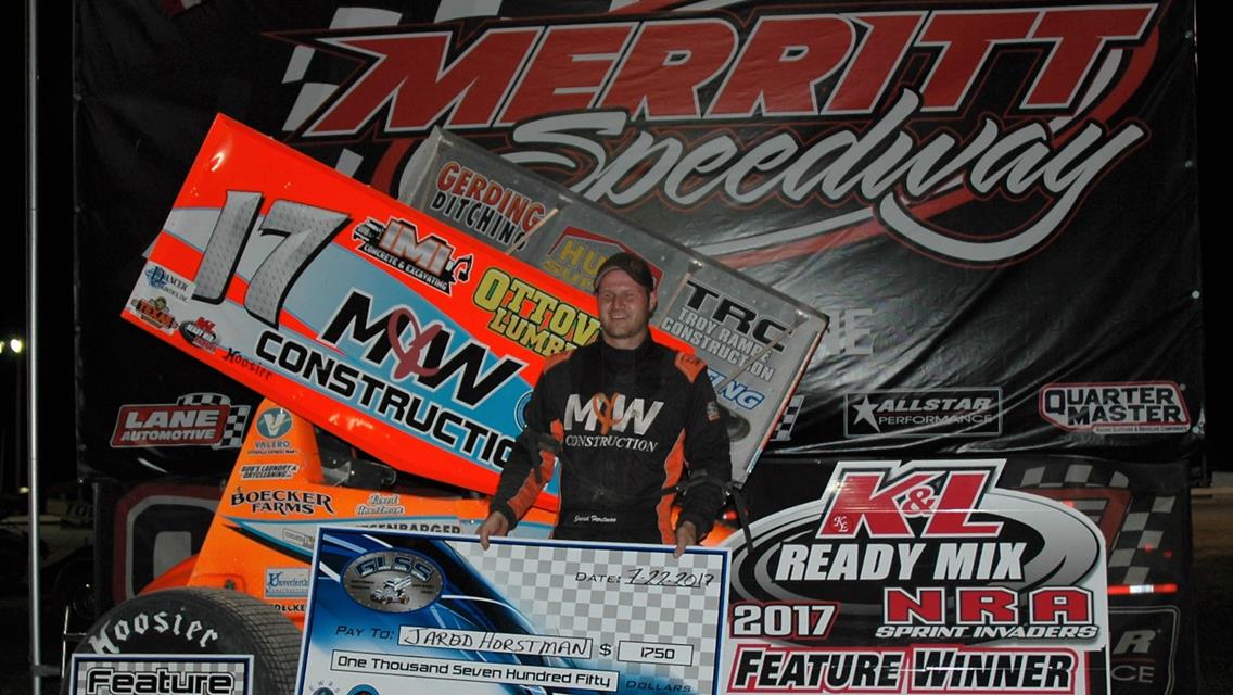 HORSTMAN DOUBLES UP ON NIGHT 2