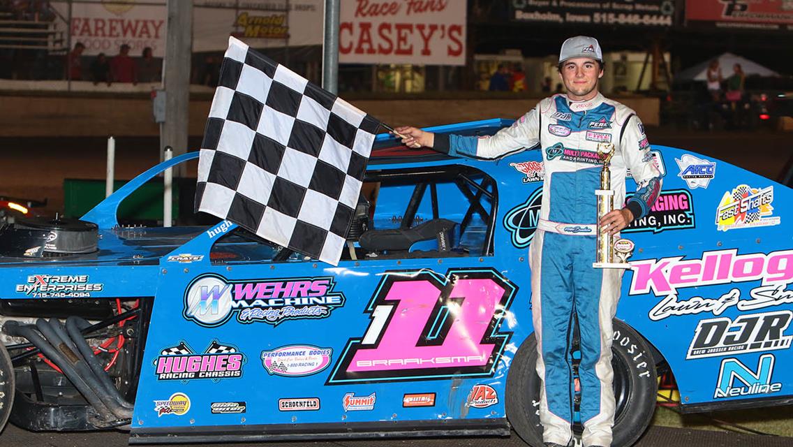 Braaksma and Zehm take first wins, Logue makes it three-in-a-row