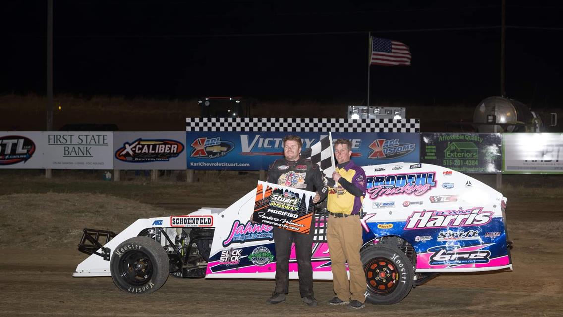 Winner at Stuart Speedway on April 10