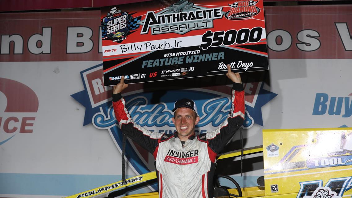 Billy Pauch Jr. Mines â€˜Anthracite Assaultâ€™ STSS $5,250 Victory at Big Diamond Speedway