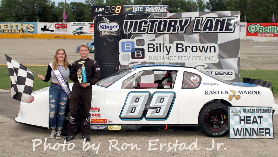 Tyler Schley Scores Pro Late Model Victory at Slinger