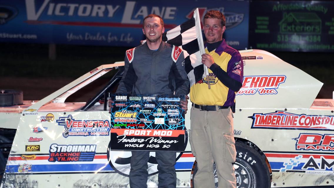 Murty, Lemmens, Rust, Anderson, Kinderknecht and Masterson Whole Hog Qualifying Night Winners