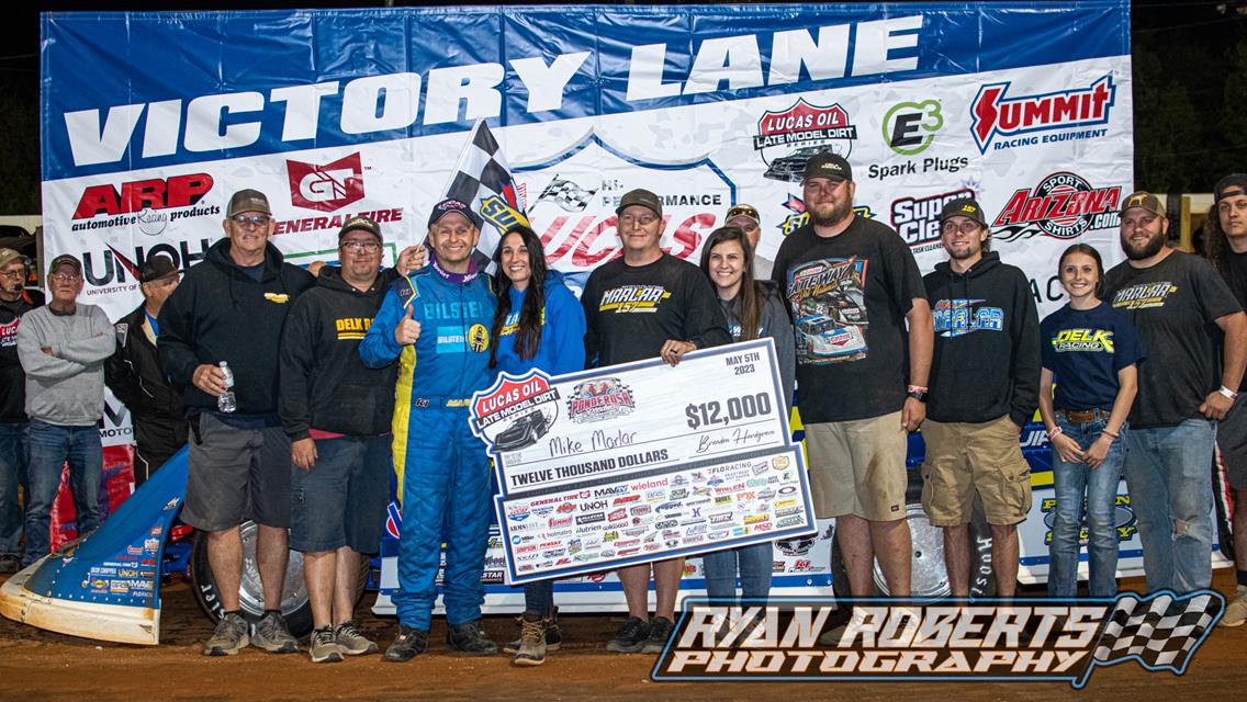 Ponderosa Speedway (Junction City, KY) – Lucas Oil Late Model Dirt Series – John Bradshaw Memorial – May 5th, 2023. (Ryan Roberts photo)