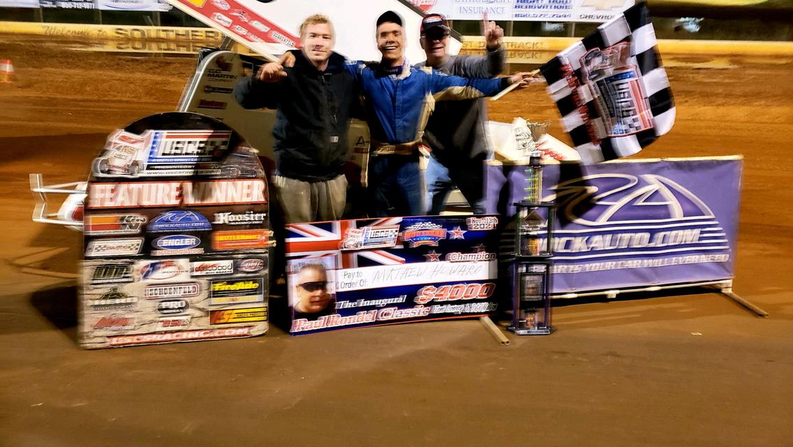 Rookie Matthew Howard gets 1st USCS win in Paul Rondel Classic at Southern