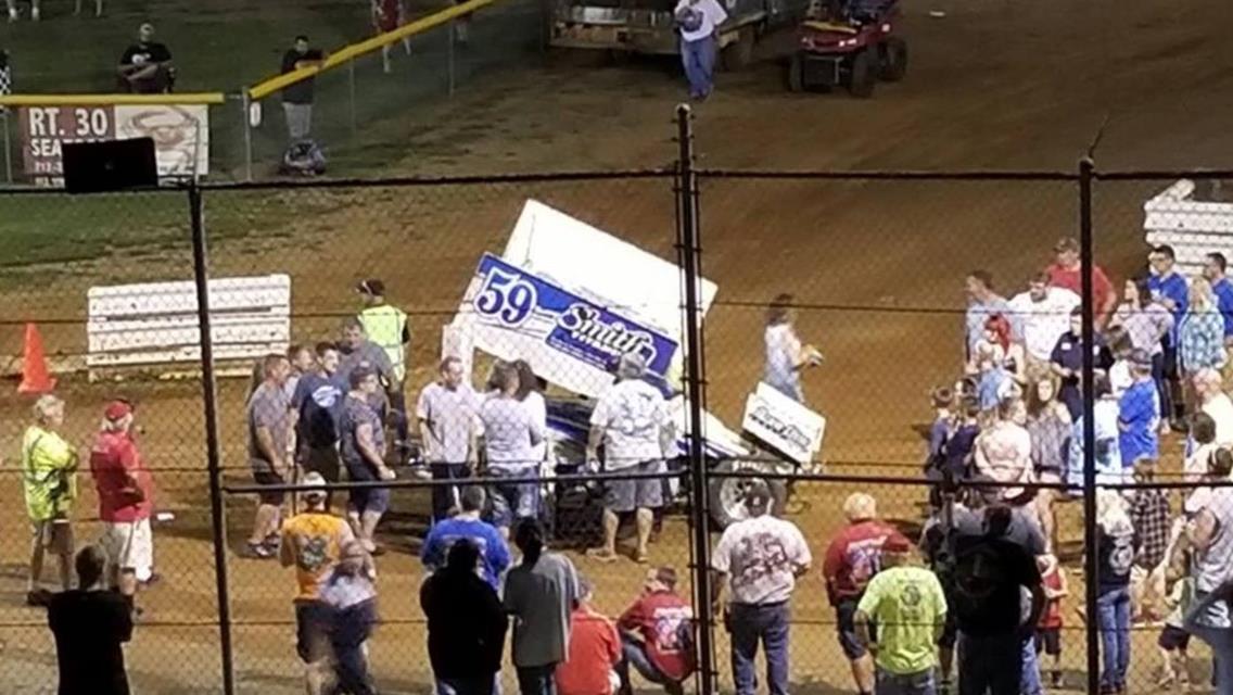 JIM SIEGEL ENDS YEAR-LONG WIN DROUGHT WITH A VICTORY AT LINCOLN SPEEDWAY