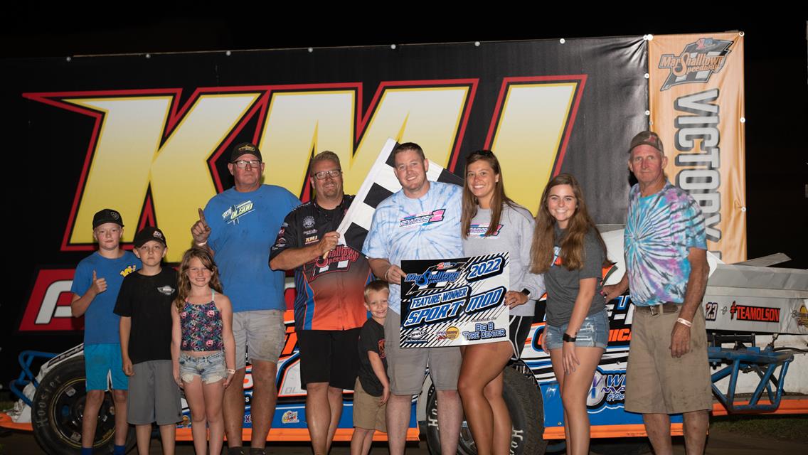Two Exciting Finishes as Murty Scores Modified Win, Jaennette takes Stock Car Checkers