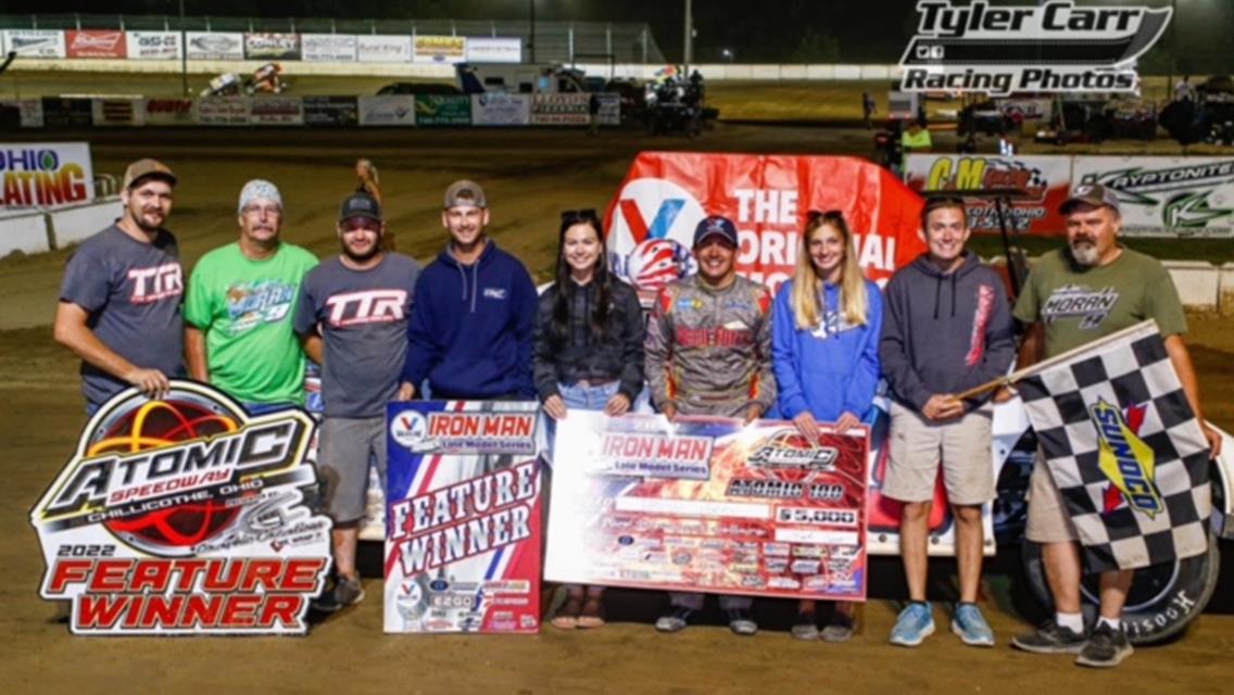 Moran and Stricker Drive to Iron-Man Racing Series Atomic 100 Weekend Opener Victories at Atomic Speedway