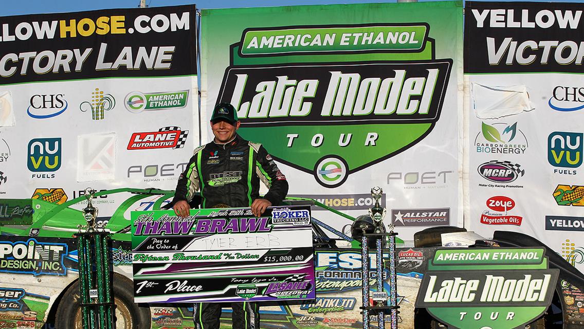 Tyler Erb wins &#39;Thaw Brawl&#39; at LaSalle Speedway