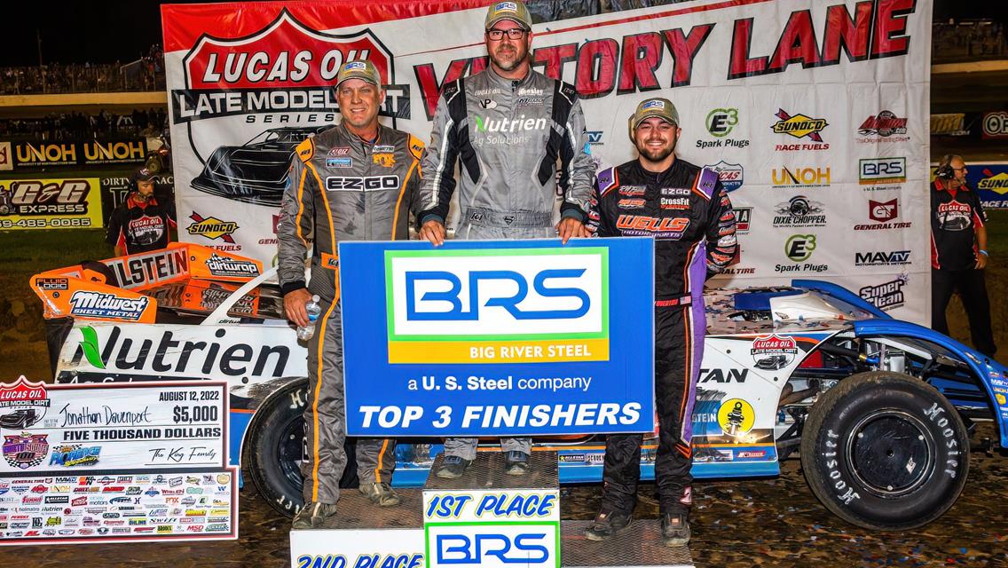 Florence Speedway (Union, KY) – Lucas Oil Late Model Dirt Series – North-South 100 – August 11th-13th, 2022. (Heath Lawson photo)