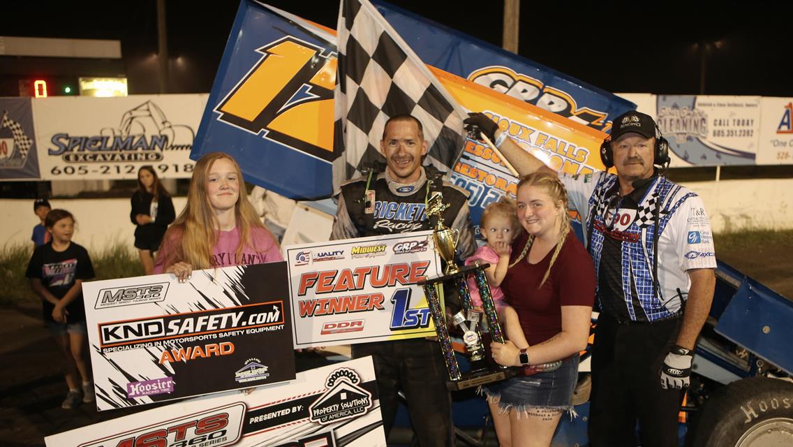 Bickett wins MSTS, MPS thriller at I-90 Speedway