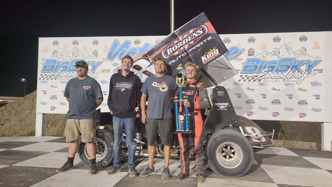 Devon Borden Tops ASCS Frontier Region At Big Sky Speedway