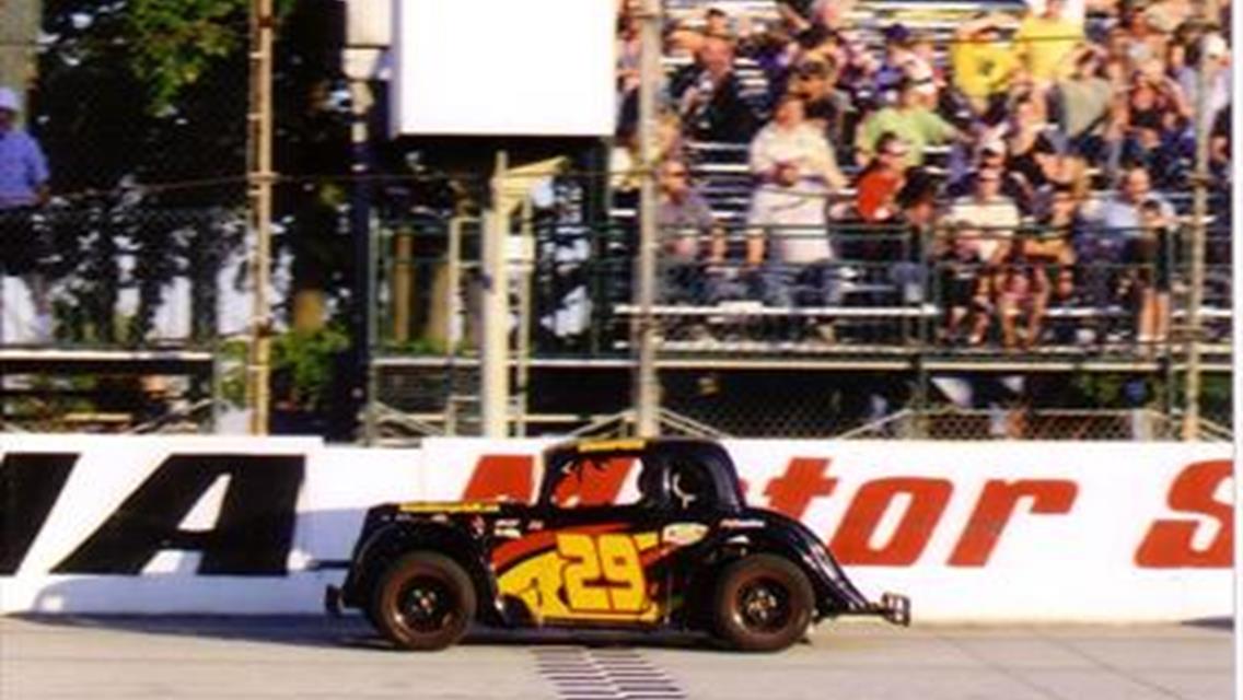 Goodwins Last Race In A Legends Car