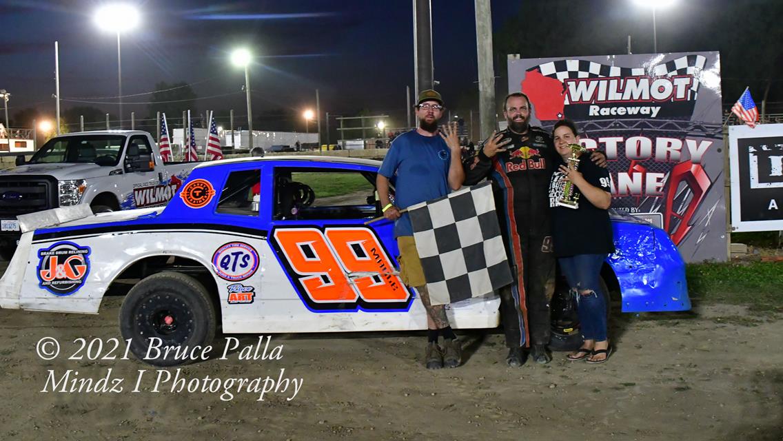 Rossmann Becomes Youngest Winner at Wilmot Raceway