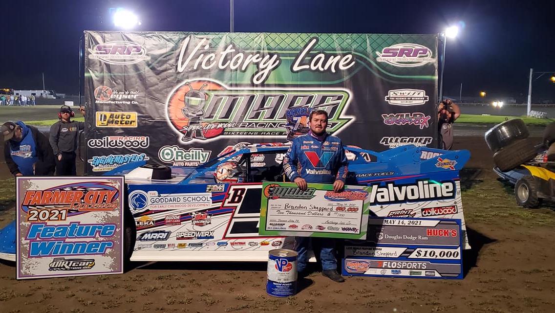 Brandon Sheppard dominates Farmer City 74, earns $10,000