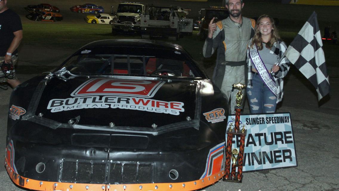 Tyler Schley Scores Pro Late Model Victory at Slinger