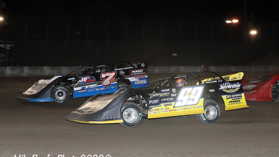 Davenport Speedway (Davenport, IA) – World of Outlaws Case Late Model Series – Quad Cities 150 – August 25th-27th, 2022. (Mike Ruefer photo)